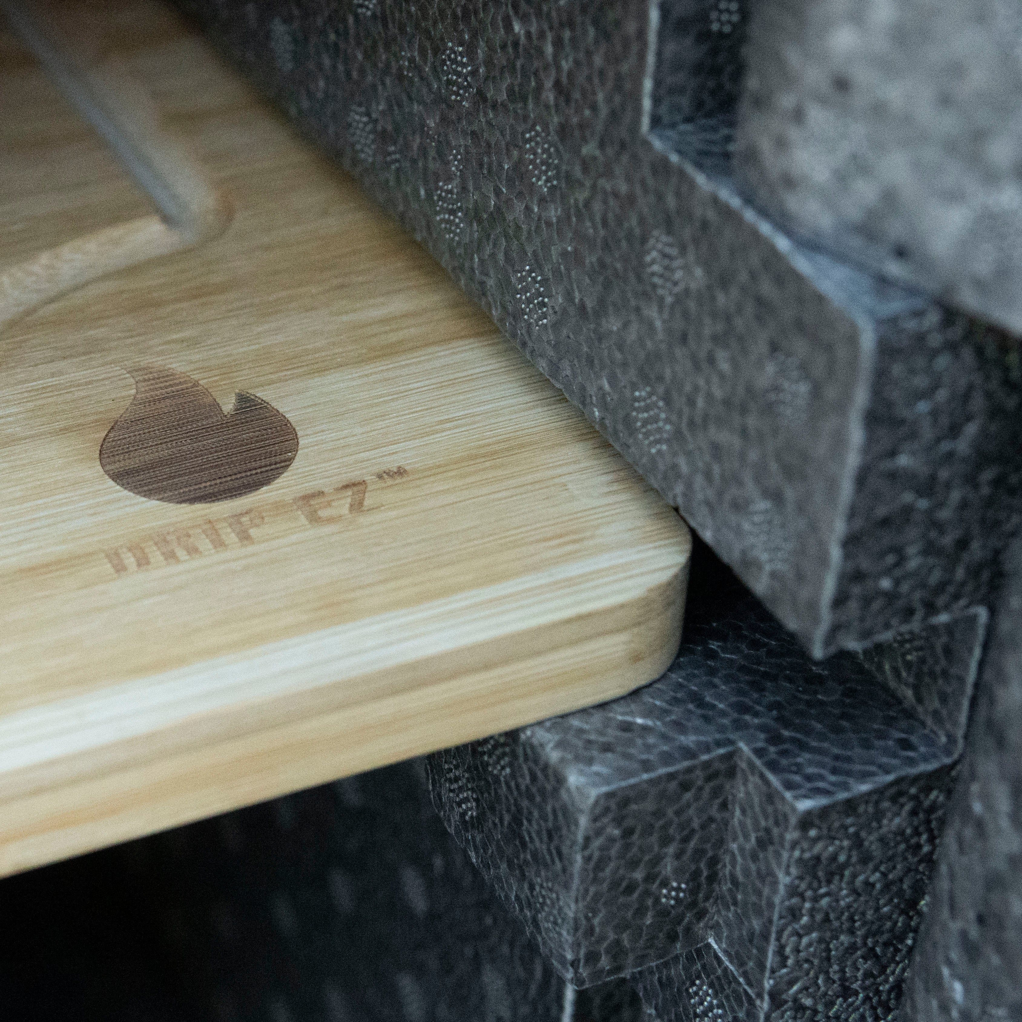 Cutting board close up