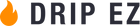 Drip EZ logo with an orange flame icon