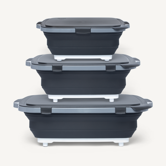 3pc. Prep Tub Bundle - Black