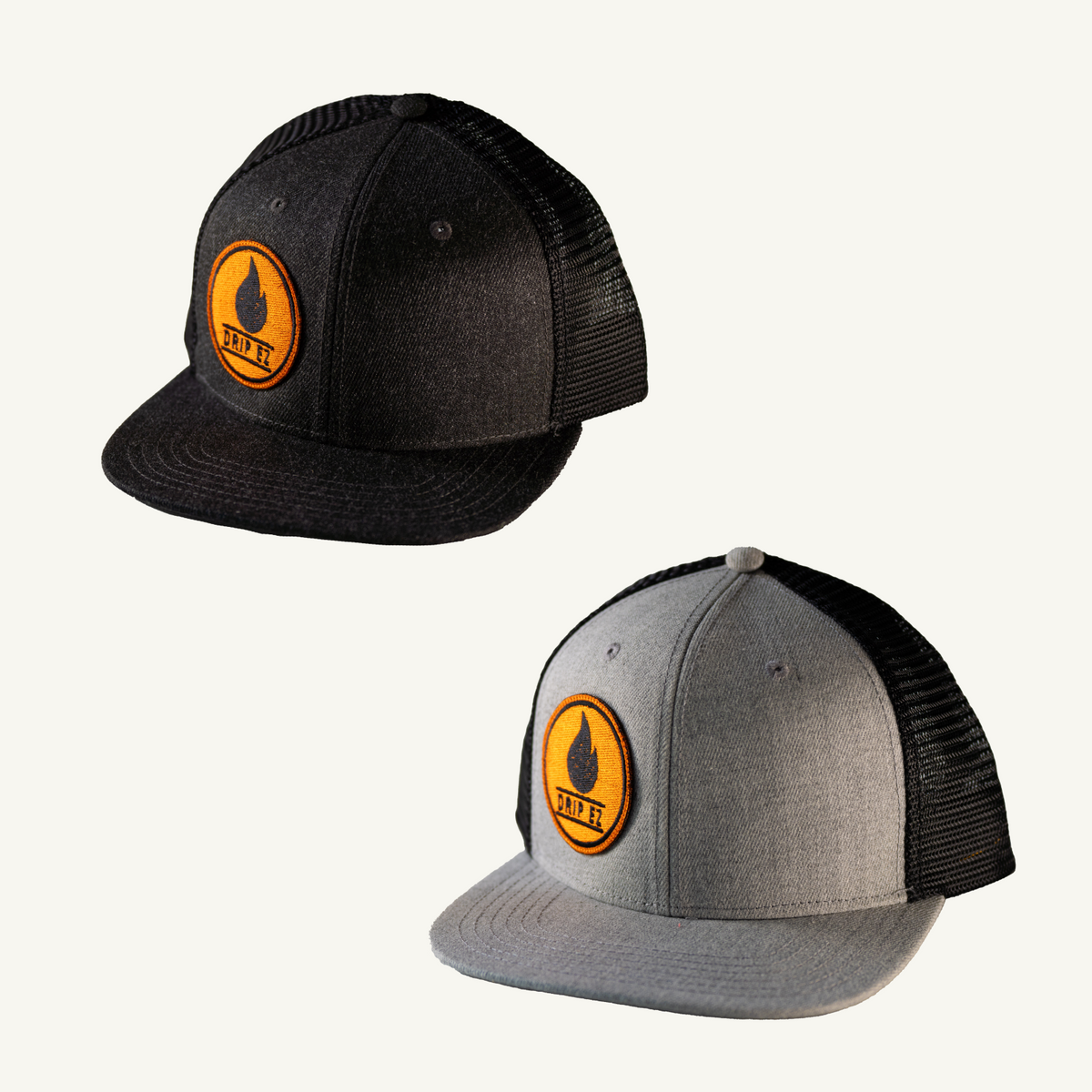 Drip Unique Flat Brim Hats Ville Snapback Trucker Hat Musical Note