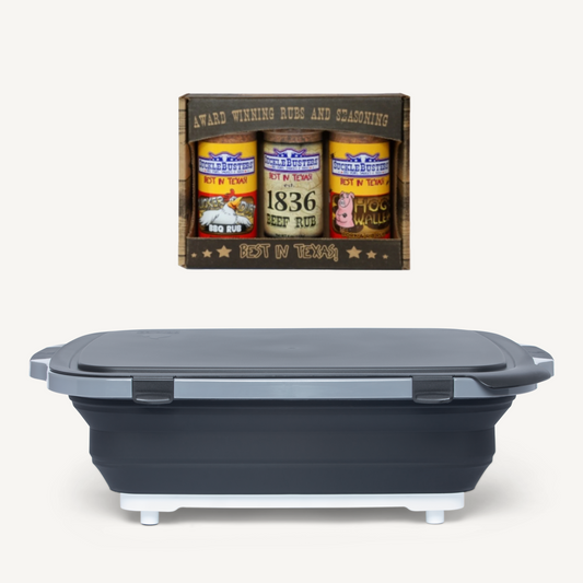 Prep Tub & SuckleBusters® Dry Rub Combo Set