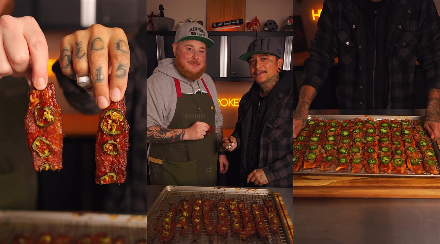 Candied Sriracha Bacon Recipe