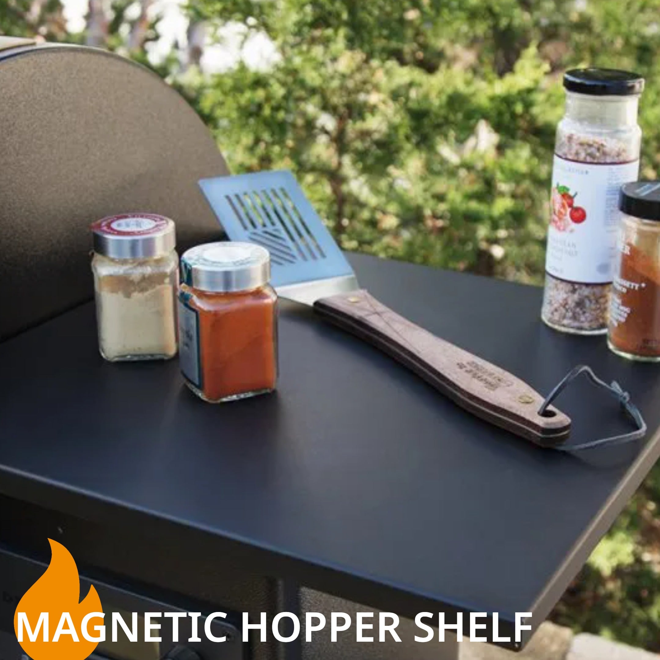 Magnetic Hopper Shelf