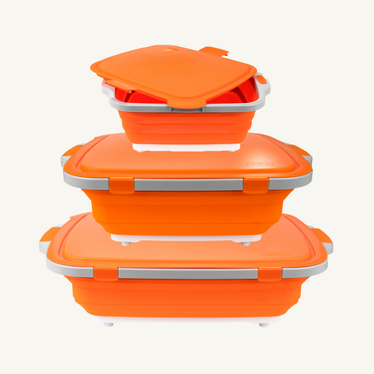 3pc. BBQ & Meal Prep Tub Bundle - Orange