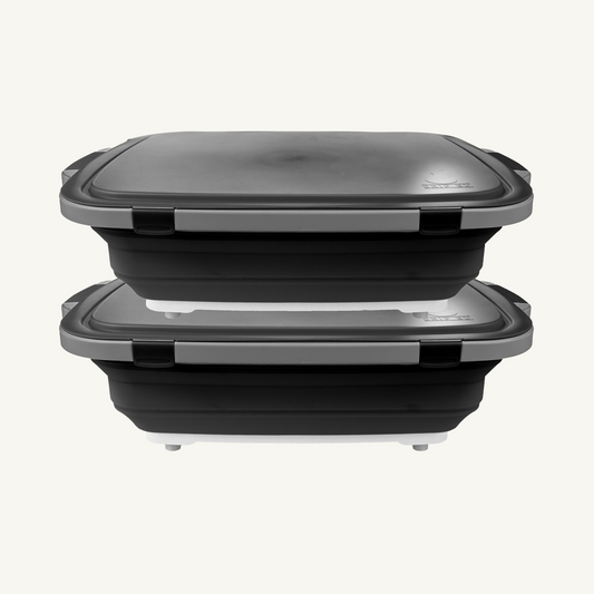 2pc. BBQ & Meal Prep Tub Bundle - XL - Black