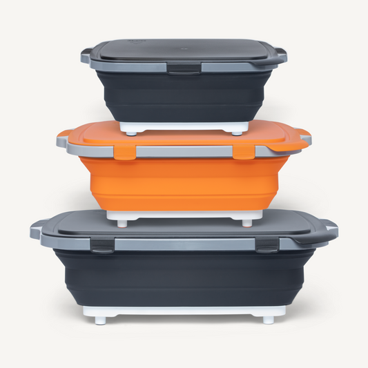3pc. BBQ & Meal Prep Tub Bundle - B.O.B.