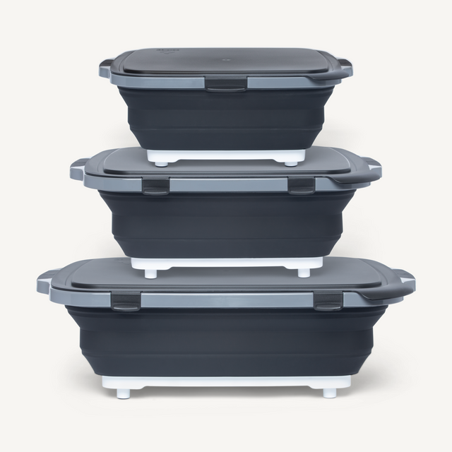3pc. Prep Tub Bundle - Black