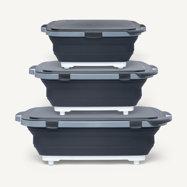 バーベキュー・調理用品 OUTDOOR DRIP SET 3-pc Prep Tub Set – Drip EZ