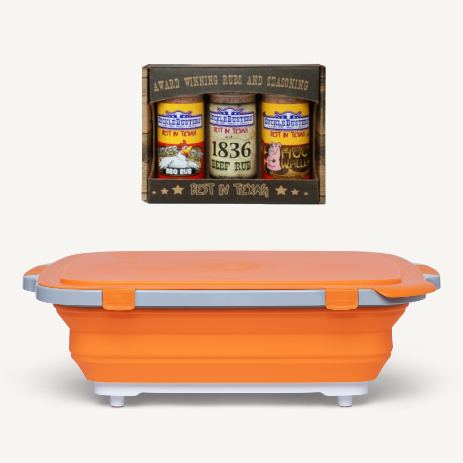 Prep Tub + SuckleBusters® Rub Set