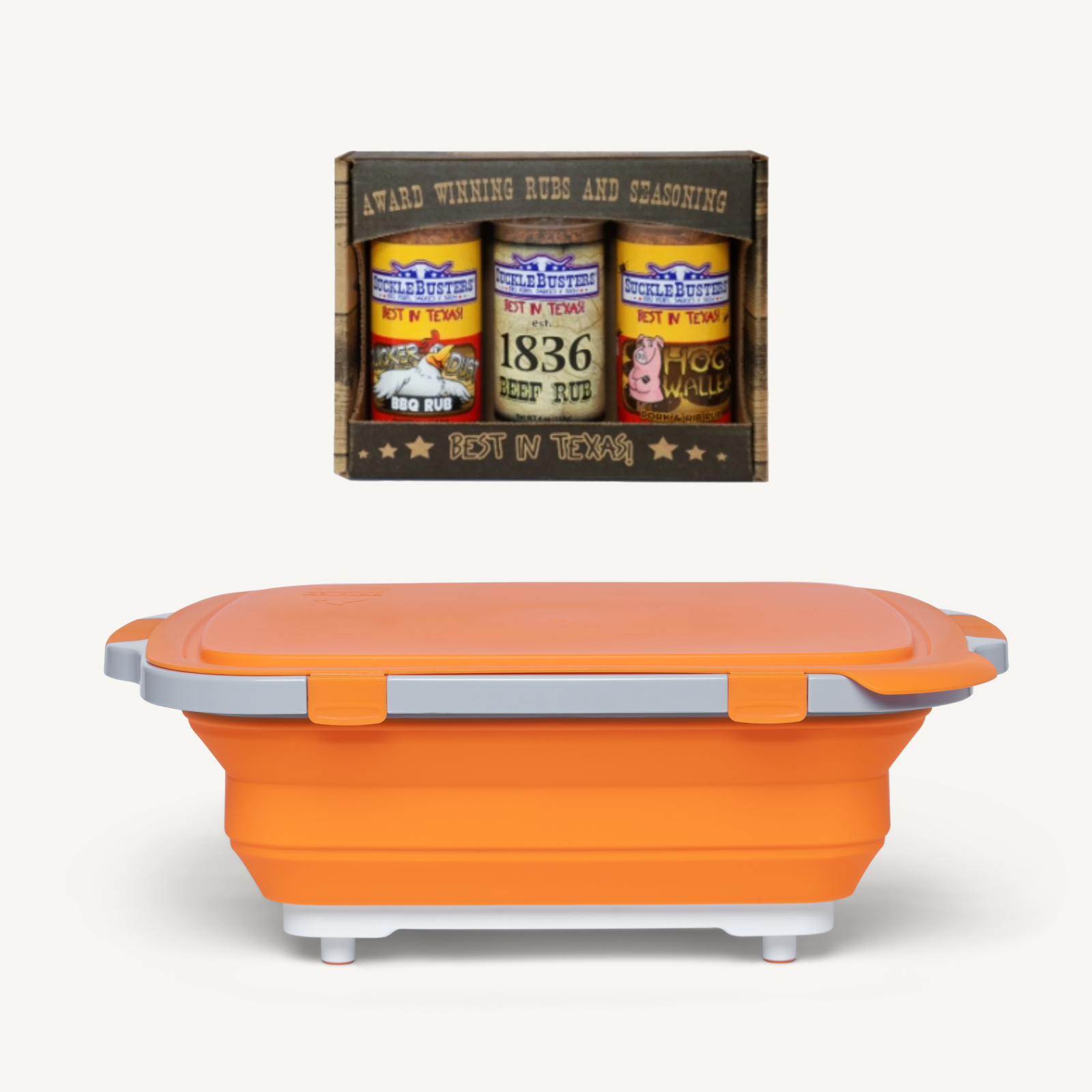 Prep Tub + SuckleBusters® Rub Set