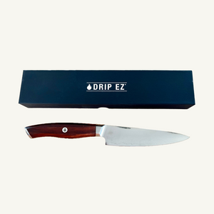 Premium Damascus Steel Knives with Rosewood Handles