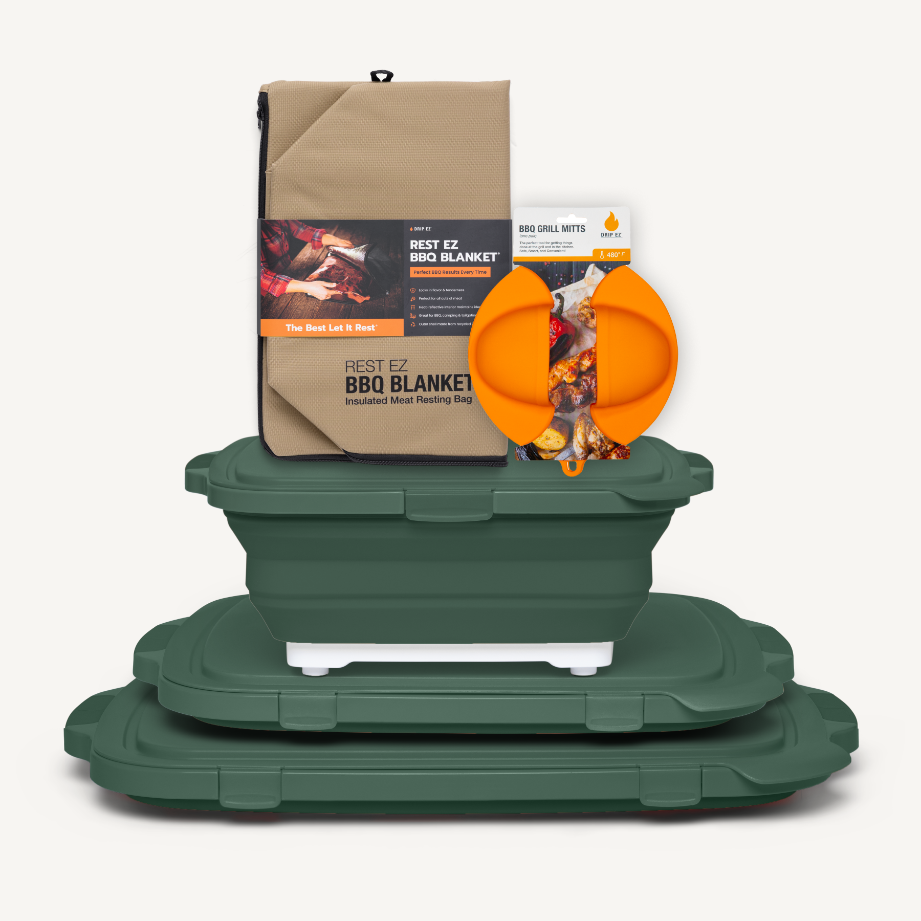 バーベキュー・調理用品 OUTDOOR DRIP SET Ultimate BBQ Starter Bundle – Drip EZ