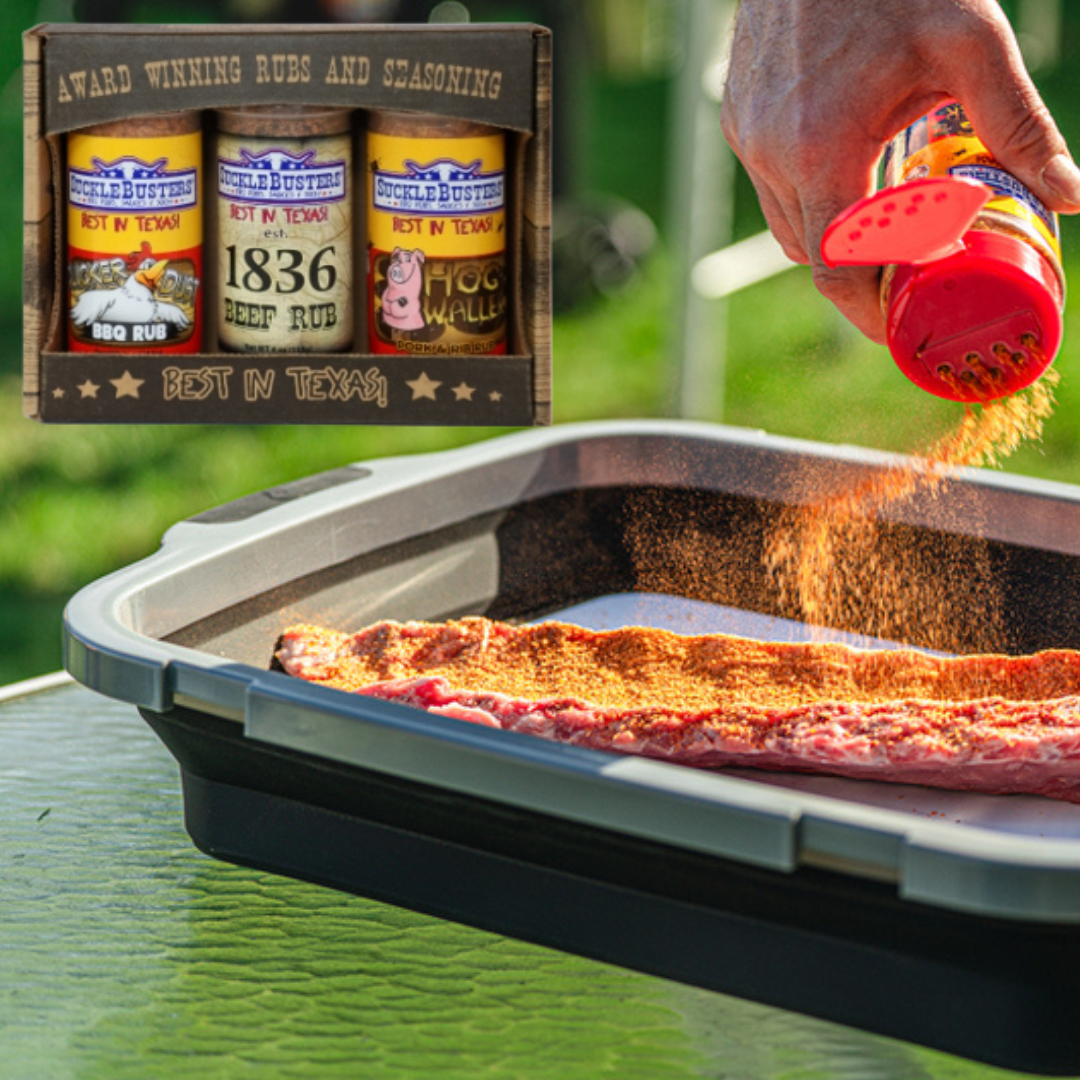 Prep Tub + SuckleBusters® Rub Set