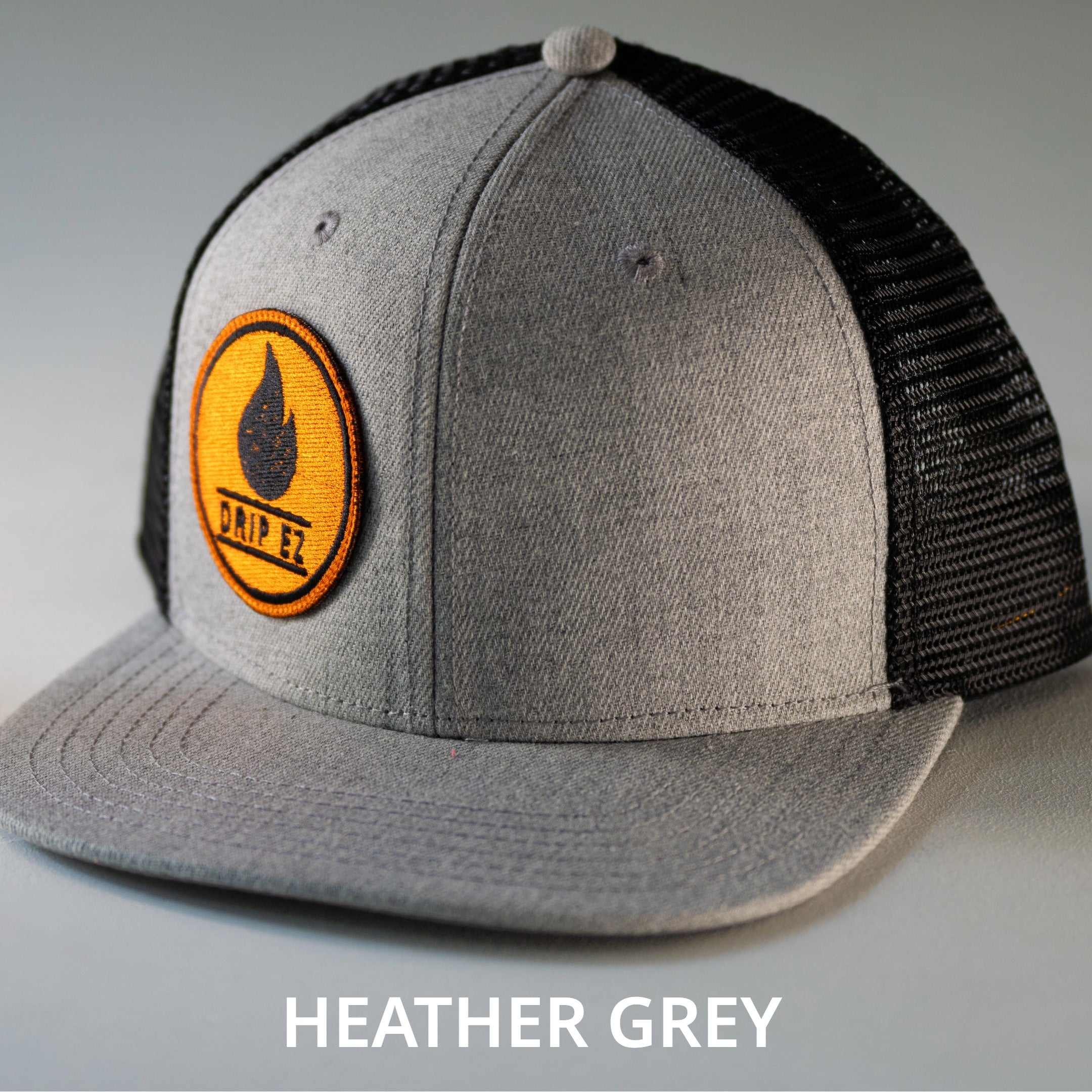 Grey Flat Bill Hat