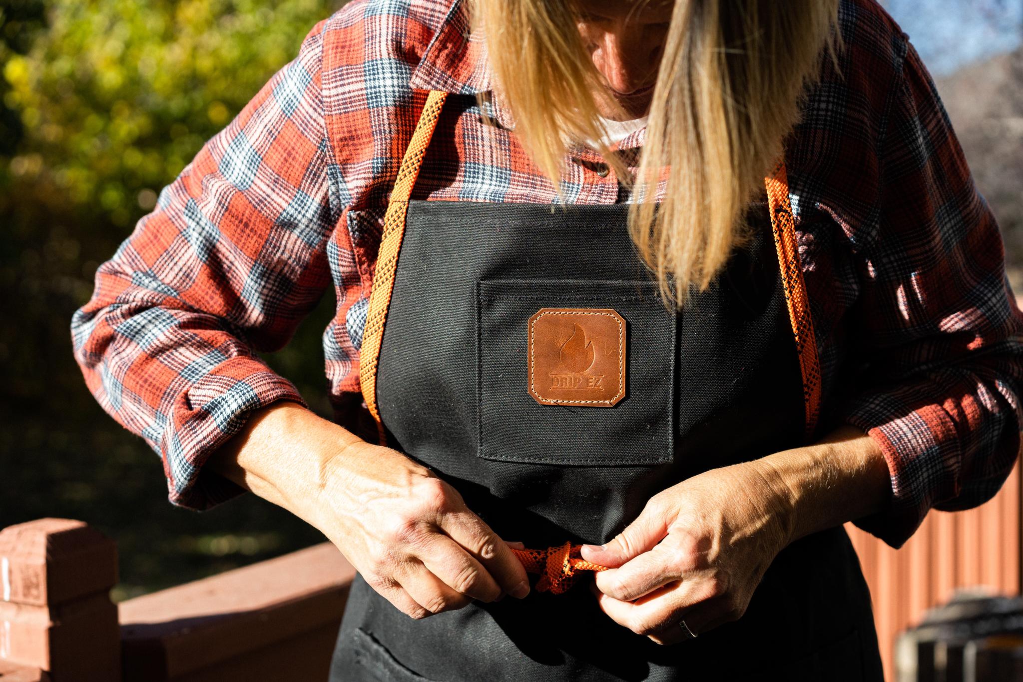 Waxed Canvas BBQ Apron
